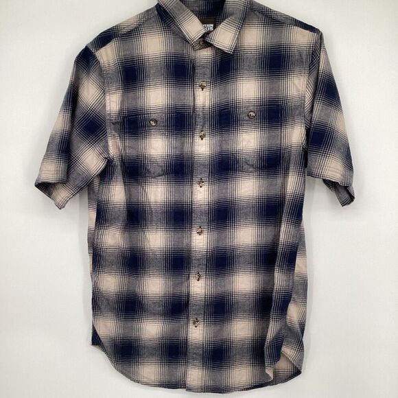 Men’s‎ Mountain Khakis Short Sleeved Plaid Shirt - Small - Picture 2 of 7